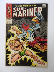 Sub-Mariner #4 (1968) FN/VF condition
