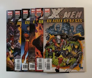 X-MEN DEADLY GENESIS #1-6 COMPLETE SET MARVEL COMICS 2006 NM