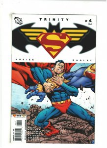 Trinity #4 NM- 9.2 DC Comics 2008 Superman, Batman & Wonder Woman 