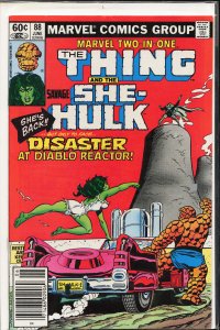Marvel Two-in-One #88 (1982) The Thing