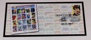 12×16 HAWKMAN DC 2006 Comic Con Stamp Art USPS/SDCC 1st DAY Art