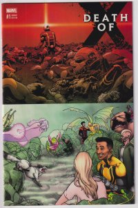 Death of X #1 Wraparound Cover (2016) X-Men