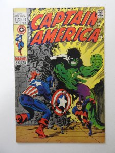 Captain America #110 (1969) FN+ Condition!