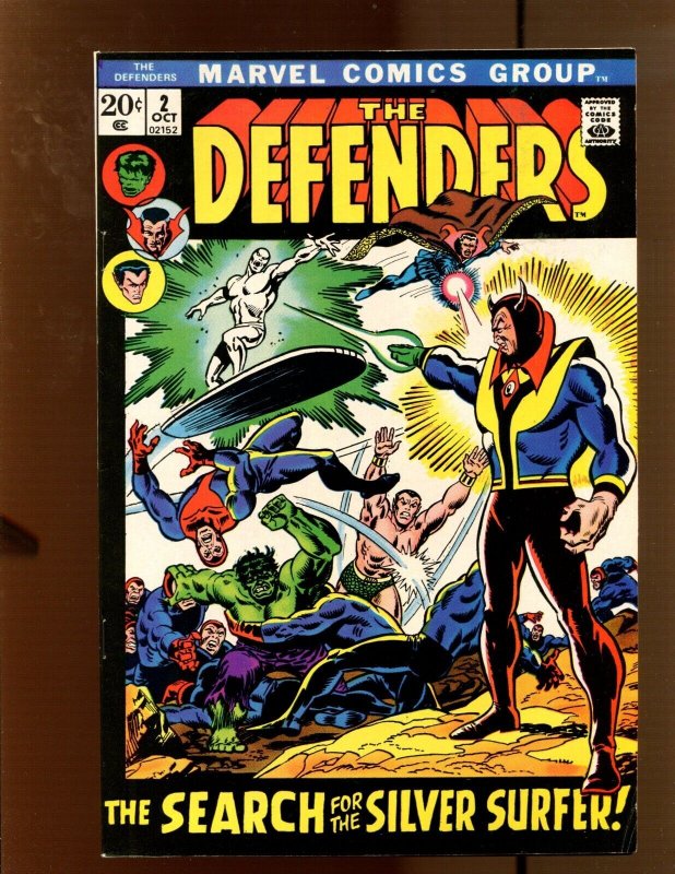 Defenders #2 - Silver Surfer Joins Defenders! (8.5/9.0) 1972 COMBINE SHIPPING