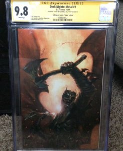 Dark Nights: Metal, Virgin, Signed Dell Otto 13/50, CGC 9.8