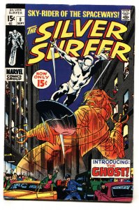 Silver Surfer #8 - 1969 - Marvel - VG+ - comic book