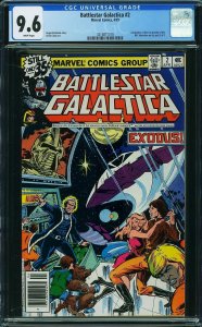 BATTLESTAR GALACTICA #2, CGC 9.6 NM+