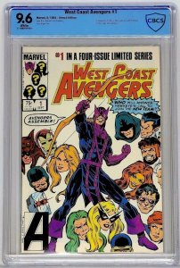 West Coast Avengers #1 Marvel 1984 CBCS 9.6 NM+ Limited Series 1st Appearance