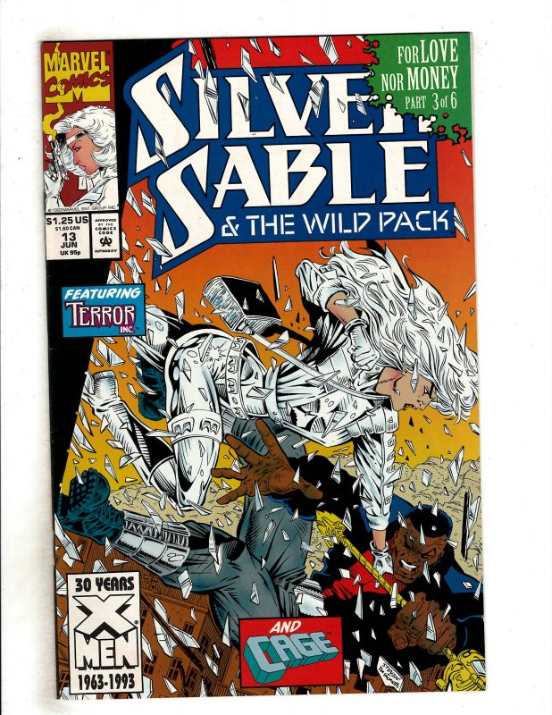 Silver Sable and the Wild Pack #13 (1993) SR16