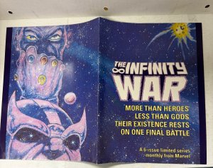 The Infinity War Preview Marvel Comic Pinup Poster Thanos 10 ET14