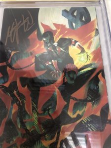 Spawn Unwanted Violence (2023) # 1 (CGC 9.8 SS) Signed Mike Del Mundo • Image