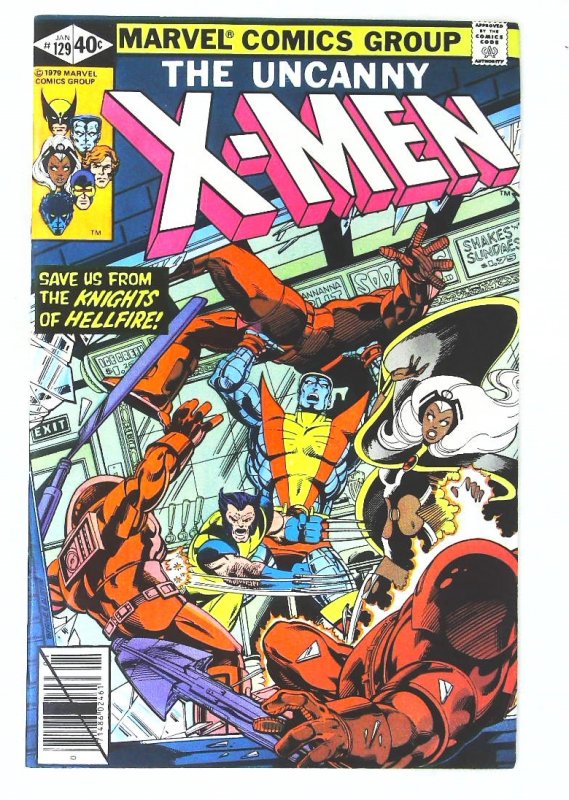 X-Men (1963 series)  #129, NM- (Actual scan)