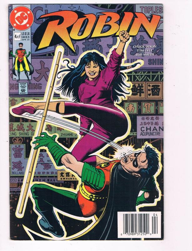 Robin #4 Of 5 VG/FN DC Dixon Lyle Smith Comic Book DE5