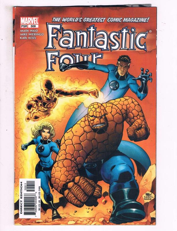 Fantastic Four #509 VF Marvel Comic Book Waid Torch Thing DE11