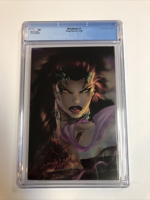 Witchblade (1995) # 1 (CGC 9.8 WP) 1st Solo By Michael Turner