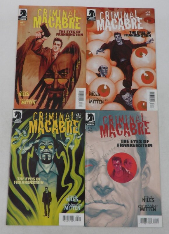 Criminal Macabre: The Eyes of Frankenstein #1-4 VF/NM complete set ; Dark Horse