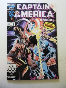 Captain America Annual #8 (1986) FN+ Condition