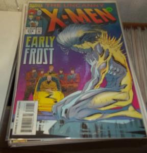 UNCANNY X-MEN #314 COMIC early frost    MARVEL professor x 