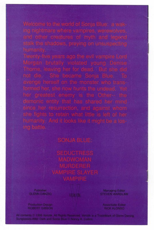 Sunglasses After Dark #½ (1995)