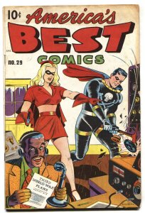 America's Best Comics #29 1947- Miss Masque- Black Terror- Fighting Yank