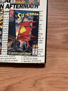 Vinage The Death Of Superman Graphic Novel  DC Comics book