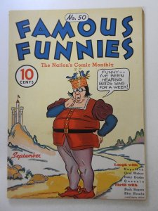 Famous Funnies #50 (1938) Beautiful VG/Fine Condition!!