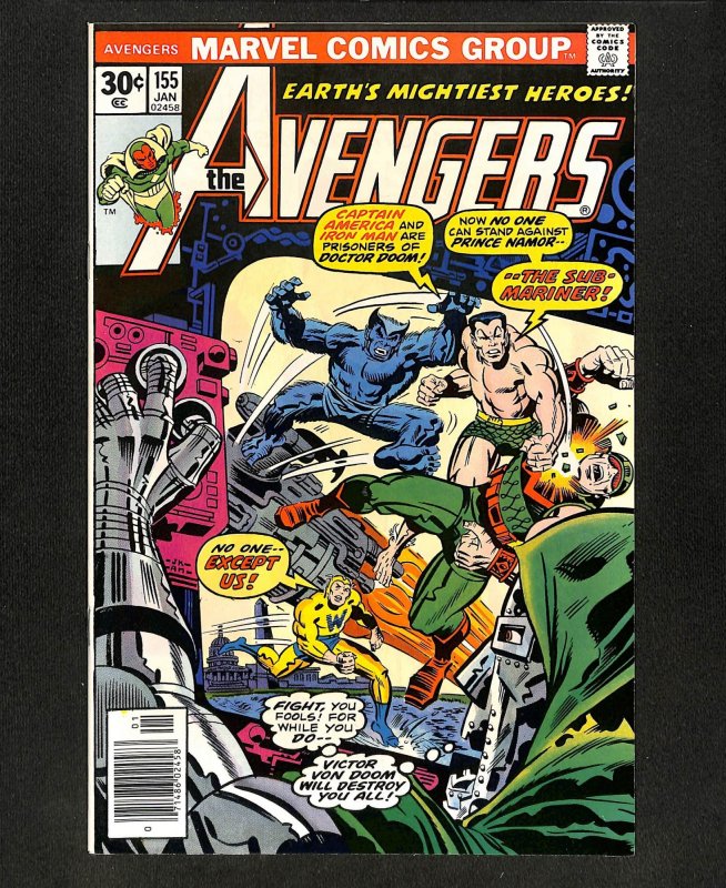 Avengers #155 Doctor Doom Sub-Mariner!