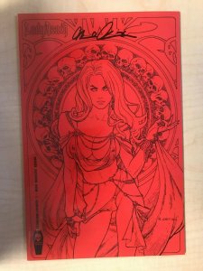 LADY DEATH Extinction Express #1 MEGA INCENTIVE Variant Cover by Richard Ortiz