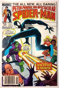 The Spectacular Spider-Man #108 (9.2, 1985) Mark Jewelers