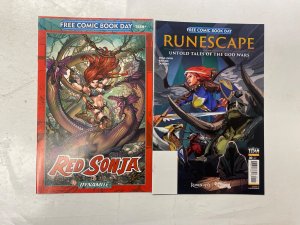 6 FCBD comic book Bountiful Garden Fright Night Bone Orchard Shadowman 31 KM42