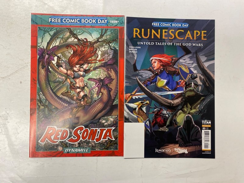 6 FCBD comic book Bountiful Garden Fright Night Bone Orchard Shadowman 31 KM42