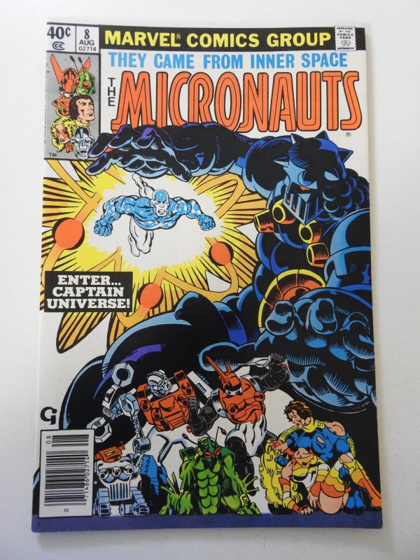 Micronauts #8 (1979) VF+ Condition! 1st Appearance of Captain Universe!