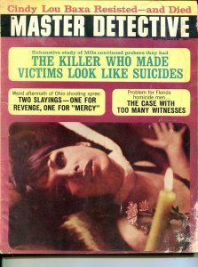 MASTER-DETECTIVE-SEPT 1965-G-MURDER-KIDNAP-RAPE-STRANGLING G