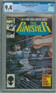 Punisher Limited Series #1 CGC 9.4!