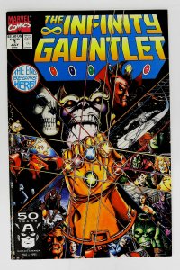 Infinity Gauntlet (1991 series)  #1, VF+ (Actual scan)