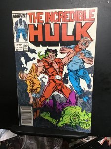 The Incredible Hulk #330 (1987) High-grade first McFarland Hulk! VF/NM Wow!