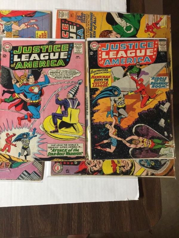 Justice League Of America JLA 25 26 27 28 29 30 31 32 36 37 2.5-4.5 Gd+ / Vg+