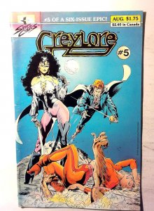 Greylore #5 (1986) Sirius Entertainment 1st Print Comic Book