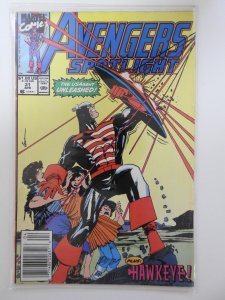 Avengers Spotlight #31 Newsstand Edition (1990)