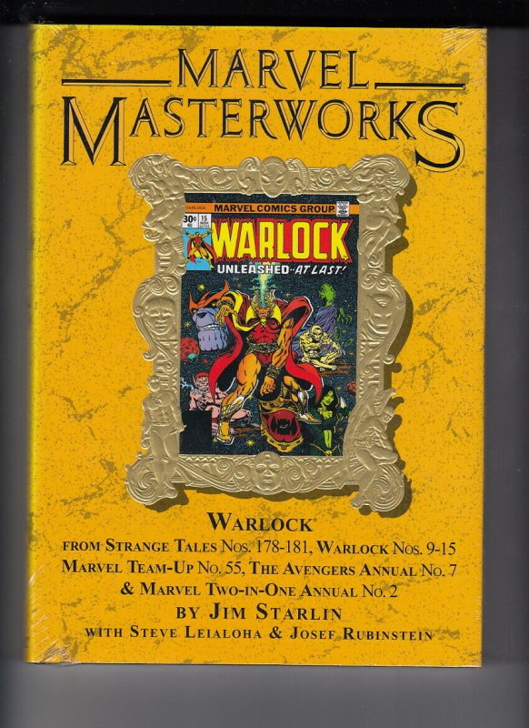 Marvel Masterworks MMW 119 Warlock Limited Variant NEW in Shrink Wrap