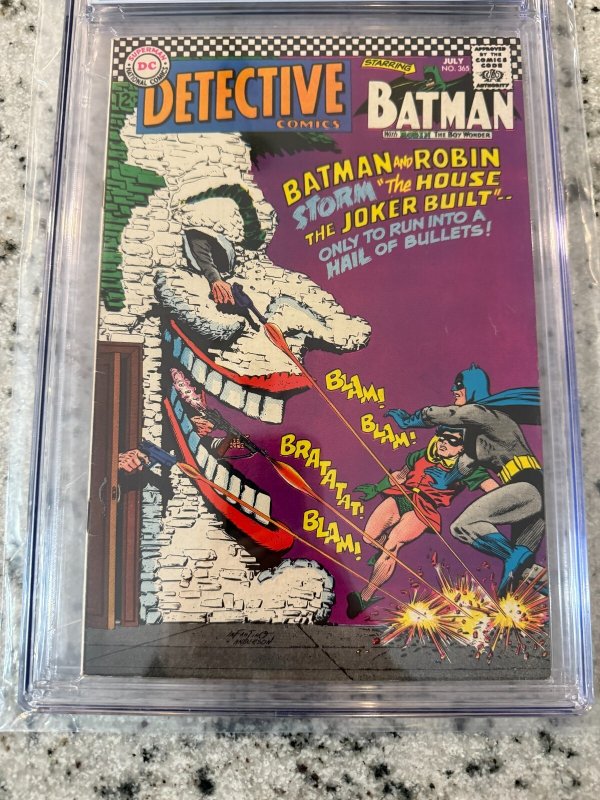 Detective Comics # 365 CGC Graded 7.5 DC Silver Age Batman Comic Book 1967 JH21