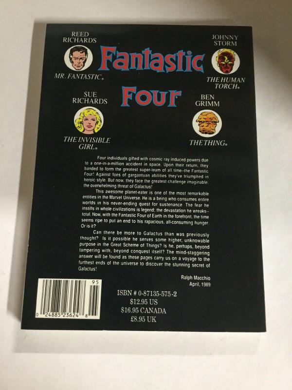 Fantastic Four The Trials Of Galactus Nm Near Mint Marvel Comics SC TPB