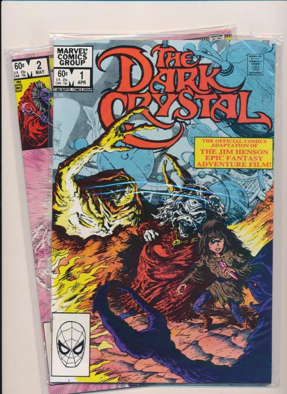 Marvel Movie Special THE DARK CRYSTAL #1,2 - JIM HENSON (1983) NM (PF177) 