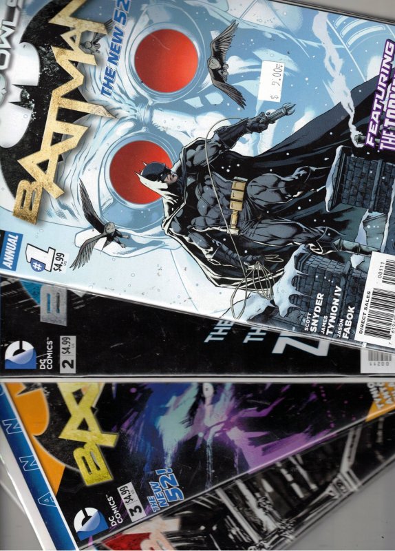 Batman #0 &1-52 & ANNUALS 1-4 (2012) COMPLETE NEW 52 SET IN NM OR BETTER WOW!!!