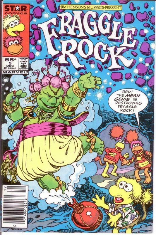 FRAGGLE ROCK 5 VF+ Dec. 1985 Henson's Muppets COMICS BOOK