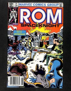 Rom #31 2nd Appearance Rogue!