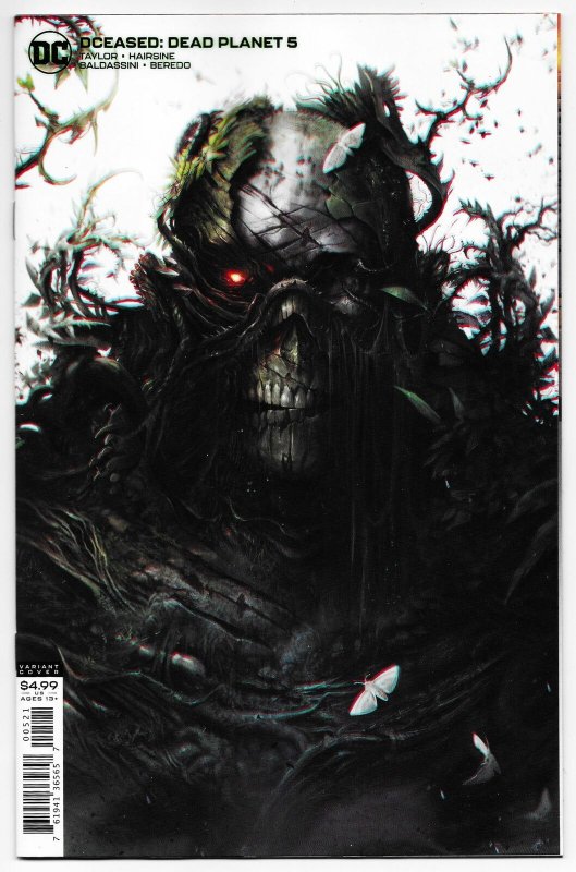 DCeased Dead Planet #5 Mattina Swamp Thing Variant (DC, 2020) NM