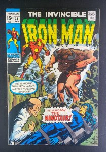 Iron Man (1968) #24 VF- (7.5)