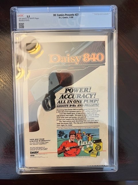 DC Comics Presents #27 (1980) - CGC 5.5