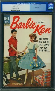 Barbie and Ken #3 (1963) CGC 9.2 NM-